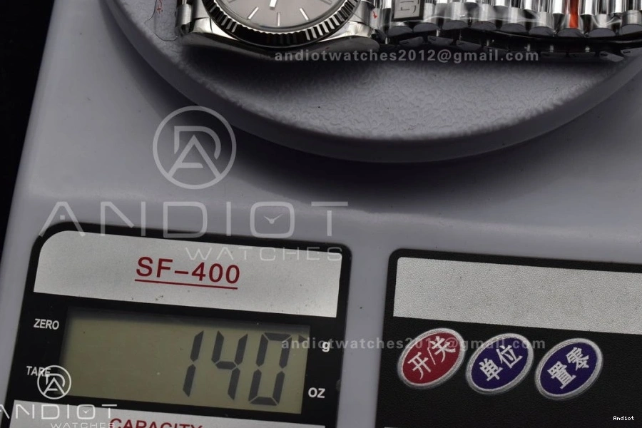 Bracelet Best Dial (Gain SS President Steel QF 36 Weight) V5 Grey vr3255 DayDate 904L on Edition 0421